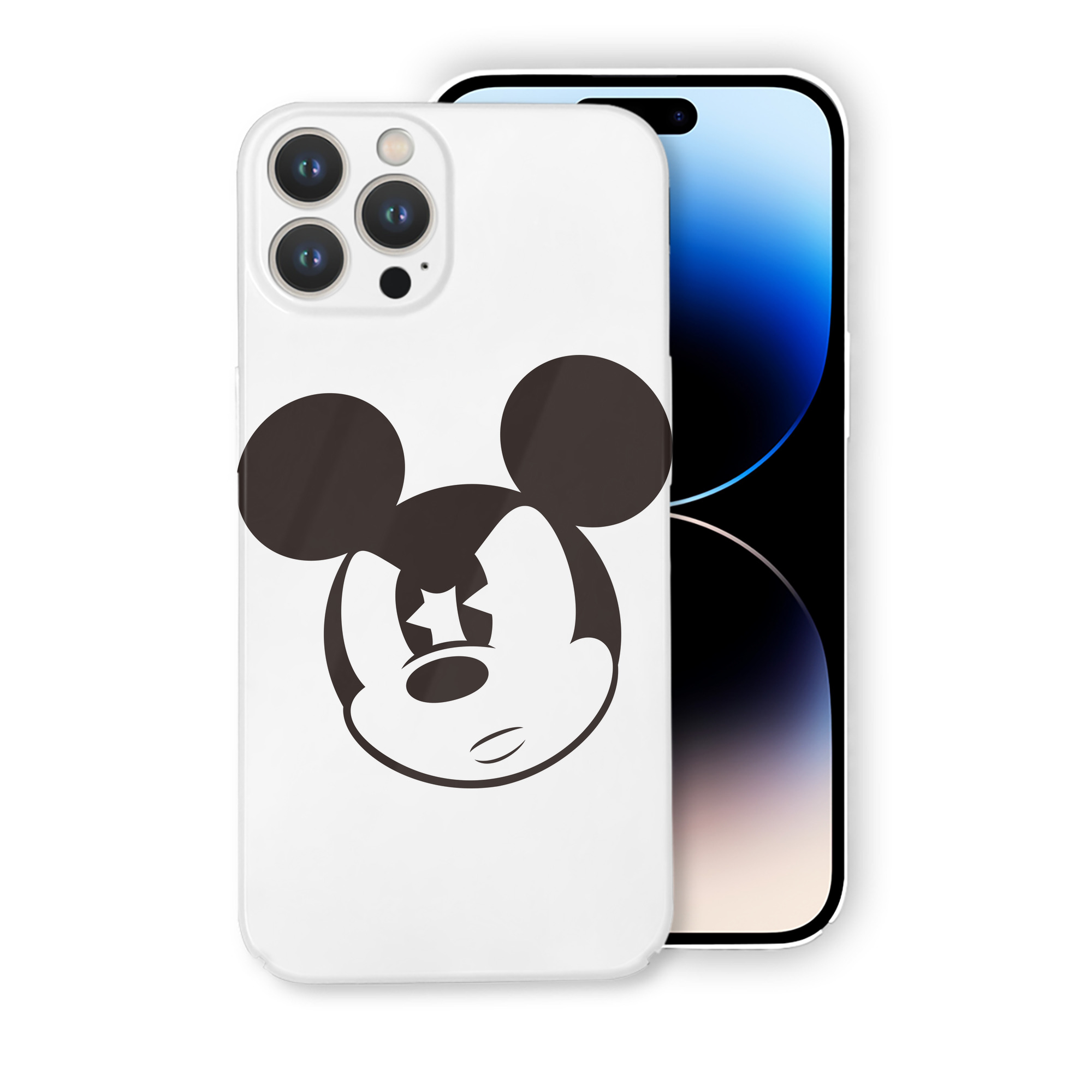 （画像用） ミッキーマウス Mickey Mouse 【iPhone 14シリーズ対応】ハードケース